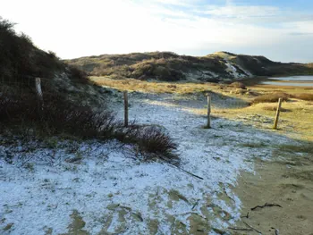 Oostnieuwkerke duinen wandeling in de koude (België)